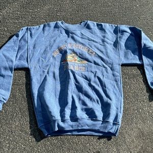 90s Mont S MICHEL FRANCE SWEATER CREWNECK SIZE MEDIUM